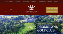 Desktop Screenshot of dromolandgolf.com